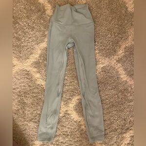 LULULEMON ALIGN MINT GREEN LEGGINGS 25”